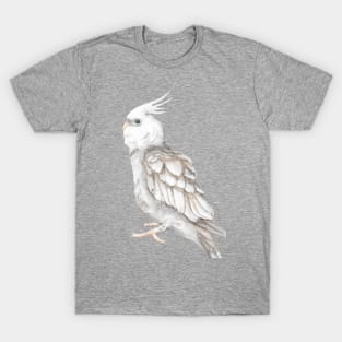 cockatiel watercolor parrot T-Shirt